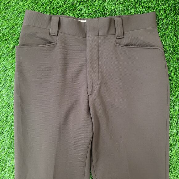 Vintage 80s LEVIS Sportswear Knits Pants 32x27 MOD Polyester - Picture 15 of 16